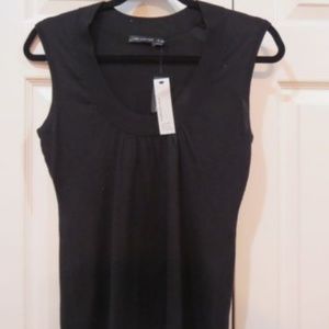 The Limited sleeveless silk/cashmere top XS